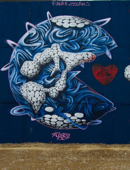 mural for Meeting of styles by graffiti artist Fabian Zolar, Kosovo, muralart graffiti graffitiart bestof artist artwork streetartist mural