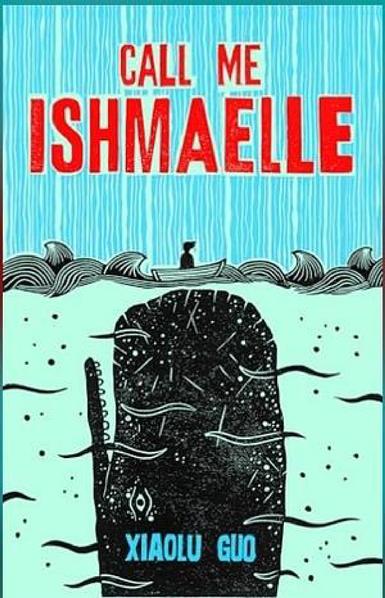 Book cover showing a whale heading up towards a small boat