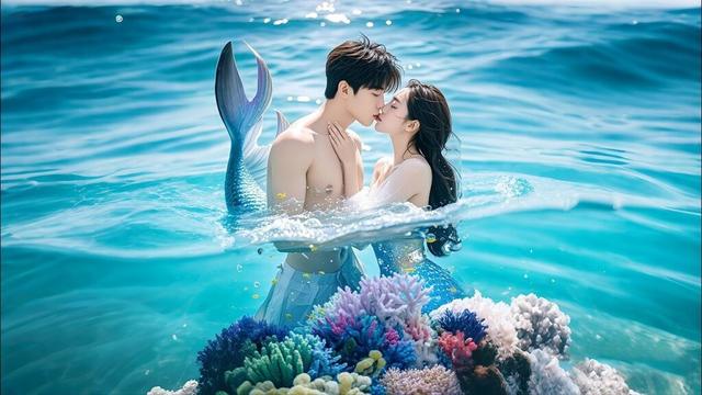 霸總在海邊救下暈倒的灰姑娘，沒想到她竟是美人魚，開啟先婚後愛的同居生活！#短劇#甜宠#愛情#都市#最新熱門短劇推薦