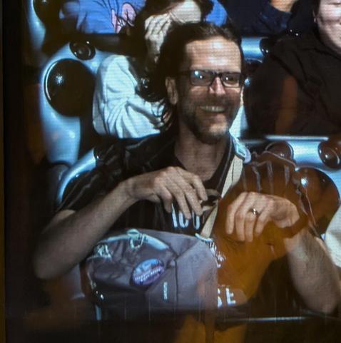 First time in my life I was smiling and not looking like a crazy person at the camera spot on a roller coaster