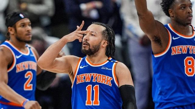 Jalen Brunson stuns Detroit to end series