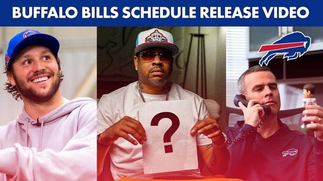 Buffalo Bills Schedule Release Video Featuring Allen Iverson, Josh Allen, and Brandon Beane!