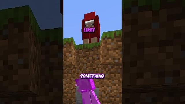 Minecraft, But If I See the Color Red the Video Ends! 🔴🔴  #shorts