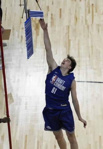 Former Bison forward Grant Nelson tests well in shuttle at NBA Draft Combine - InForum