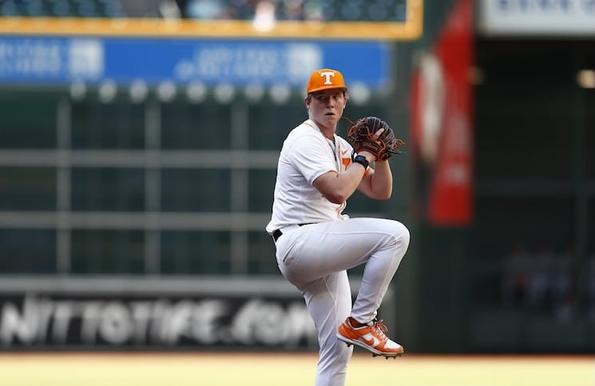 Tennessee Baseball Pitcher Tabbed As Top Prospect In 2025 MLB Draft