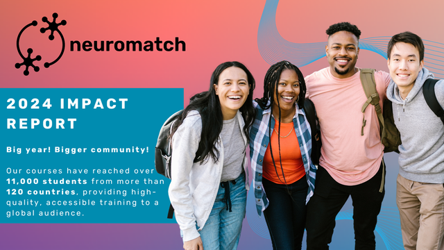 Big year! Bigger community! 

Our courses have reached over 11,000 students from more than 120 countries, providing high-quality, accessible training to a global audience.