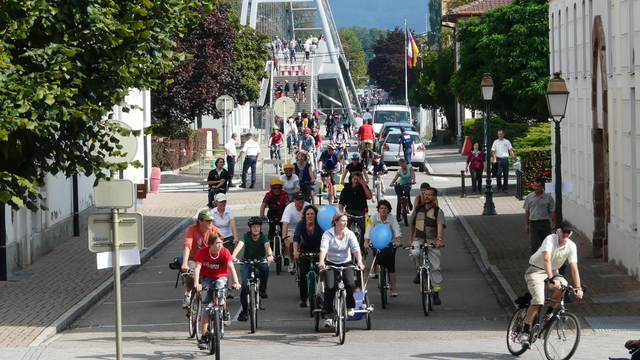 SlowUp-Veloevent in Basel-Stadt