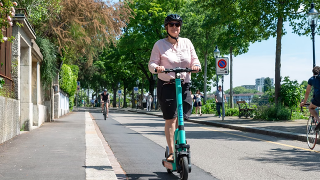 Scooter fahren in Basel-Stadt