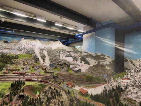 Pitztal ski region in the Miniatur-Wunderland.