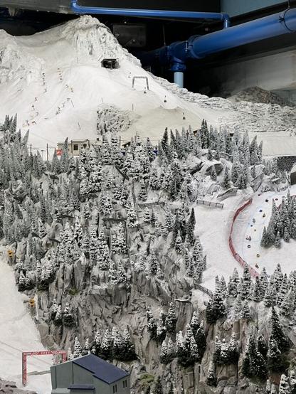 Pitztal ski region in the Miniatur-Wunderland.