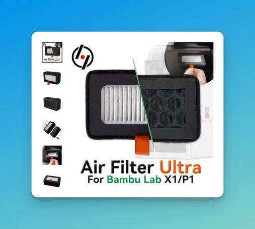 I ordered a set of 4 HEPA1 and Activated Carbon filters for the Bambu Lab printers.