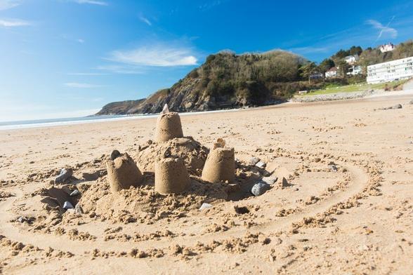 Caswell Bay Sandcastles