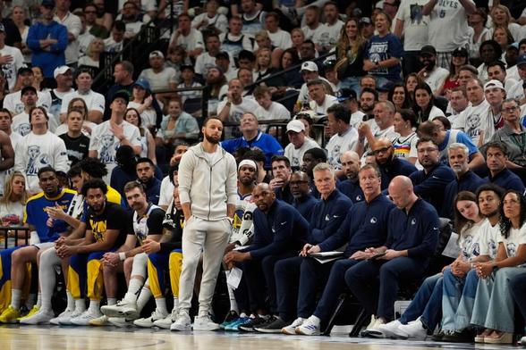 Without Steph Curry, Warriors’ season ends as Timberwolves hold off rally in Game 5 - The Mercury News