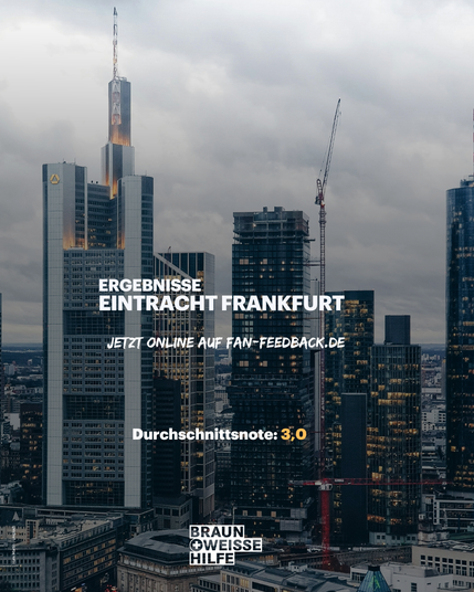 Ergebnisse Eintracht Frankfurt | Durchschnitsnote 3,0