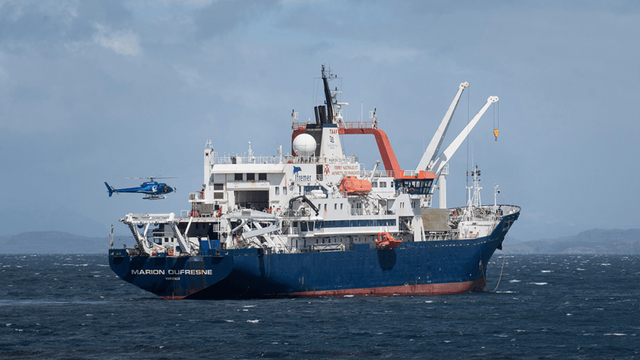 The research vessel used in the current study, as pictured in 2020.