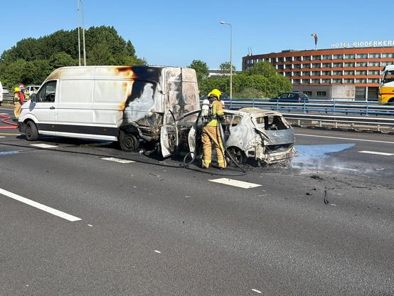 brandweer is bezig