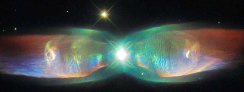 Webb image of the Twin Jet Nebula