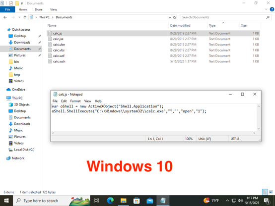 Windows 10
All file types are "Text Document", and all open with notepad.exe