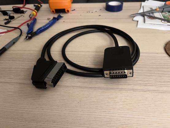 cable db15 to peritel