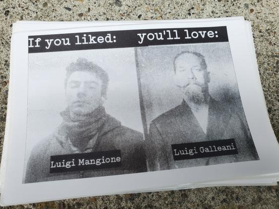 If you liked Luigi Mangione
You'll love Luigi Galleani