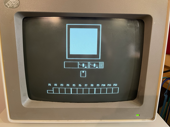 The repaired monitor!