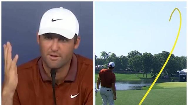 Scottie Scheffler mud ball rant, press conference, Xander Schauffele angry comments