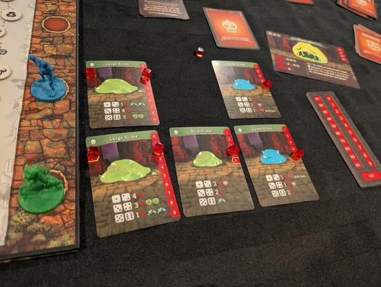 Act 1 Slime Boss in Slay the Spire board game