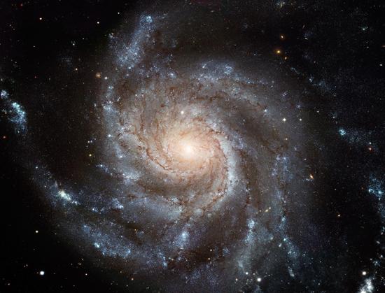 Portrait of galaxy.