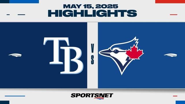 MLB Highlights | Rays vs. Blue Jays - May 15, 2025