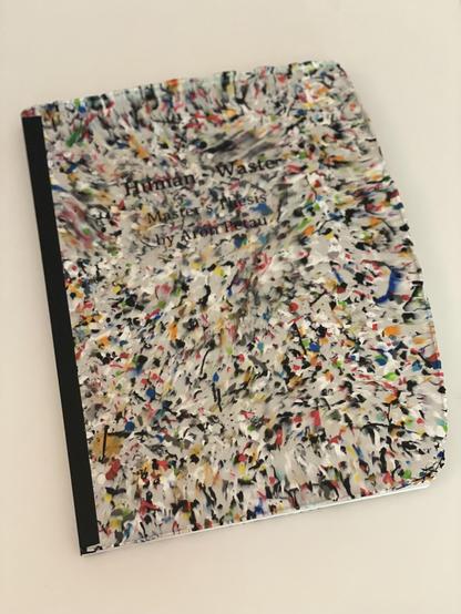 My thesis bound in plastic