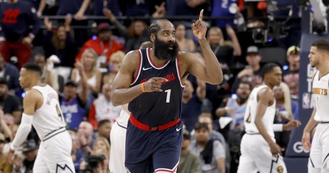 James Harden and Clippers hold off Nuggets to force Game 7