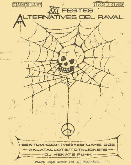 Concerts punk: XXI Festes alternatives del Raval