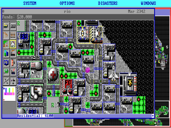 SimCity for DOS - Future Cities Architecture Pack