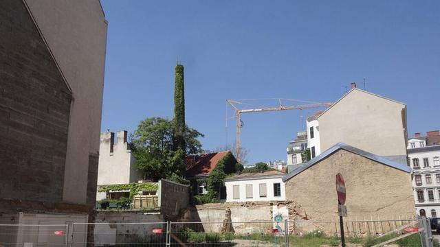 Ansicht von der Ecke Mollardgasse/Turmburggasse Richtung Sandwirtgasse, Foto: 2016, cccschlot-Privatarchiv