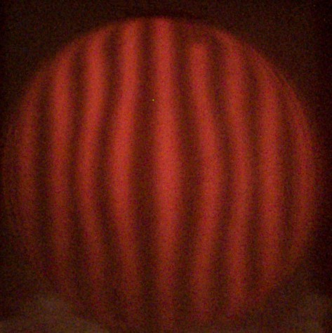 My mirror before this most recent worksmanship: central hole, but outer zone seems spherical. Slight turned down edge.