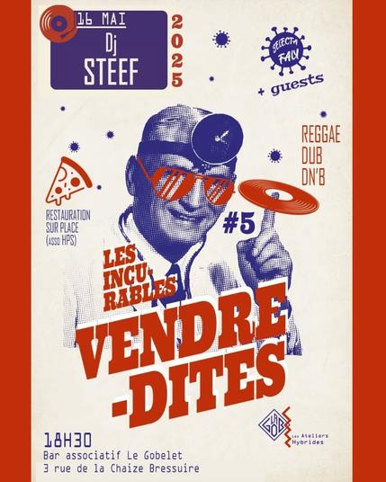 Affiche des incurables vendredites
