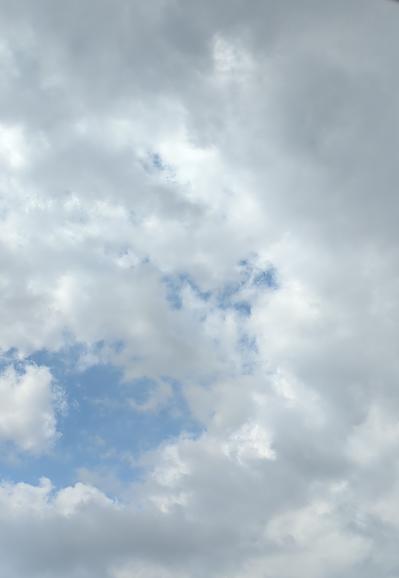 Cloudy Sky, slightly cloudy clouds
Wolkiger Himmel, leicht graue Wolken