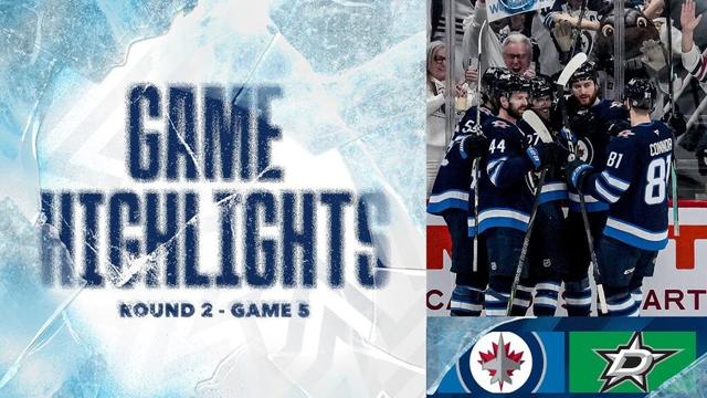 Winnipeg Jets vs. Dallas Stars - Game Highlights