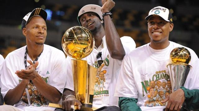 The 2008 Celtics beat Kobe's Lakers in NBA Finals then had a big falling out