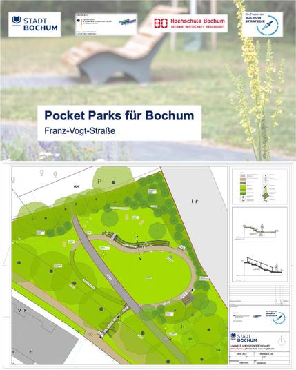 Pocket Parks für Bochum: hier Franz-Vogt-Straße