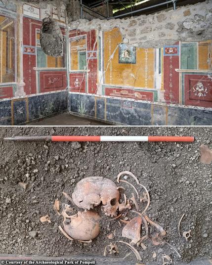 Pompeii discoveries reveal family’s tragic final moments in the House of Helle and Phrixus

Archaeologists have unearthed the grim final moments of a Pompeii family in the House of Helle and Phrixus, offering a poignant glimpse into life and death during the devastating eruption of Mount Vesuvius in 79 CE. The discoveries, published in the E-Journal of the Pompeii Excavations, reveal a desperate attempt at survival as volcanic forces engulfed the city.

The house, a mid-sized Roman domus on the Via del Vesuvio, contains richly decorated rooms, including an atrium with an impluvium (rainwater basin), triclinium (dining room), and bedroom. As the eruption was occurring, lapilli—small, fiery volcanic stones—fell through an opening in the roof above the atrium. As the volcanic debris filled the house, its occupants took refuge in a bedroom and barricaded the door with a wooden bed in a futile effort to stay alive...