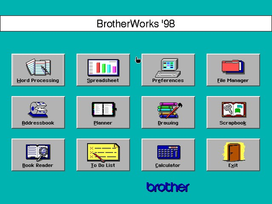 Brotehrworks 98 running in DOSbox