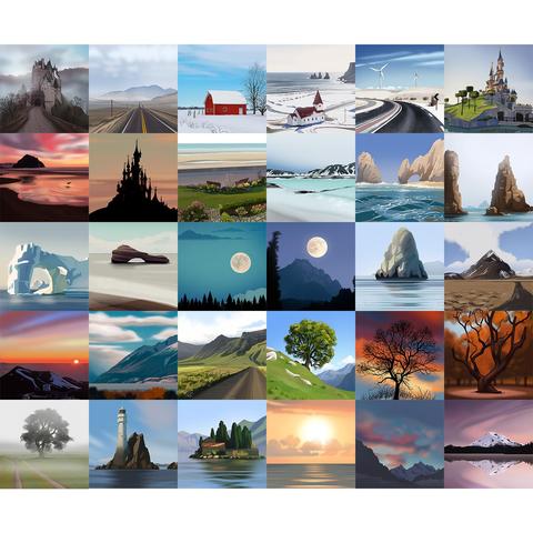 The 30 digital studies I made in 2019 for maysketchaday