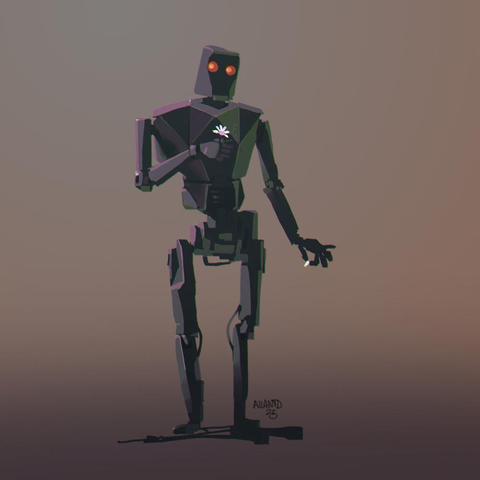 Robot with feelings