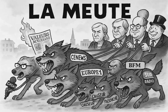 La vraie meute...