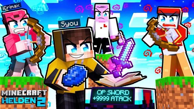ENDLICH OP VERZAUBERUNGEN aber iCRIMAX MACHT STRESS der KLEINE! (Minecraft HELDEN 2)