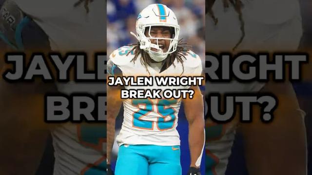 Jaylen Wright Will BREAK OUT In 2025 For The Miami Dolphins! #shorts #nfl #miamidolphins