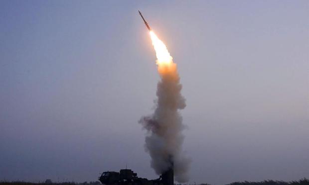 Un misil lanzado por Corea del Norte, en una imagen de archivo. (Kim Un Hyok/KCNA/dpa - Archivo Europa Press)