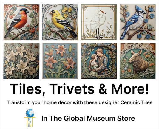 Transform your home decor with these beautiful Designer Ceramic Tiles
