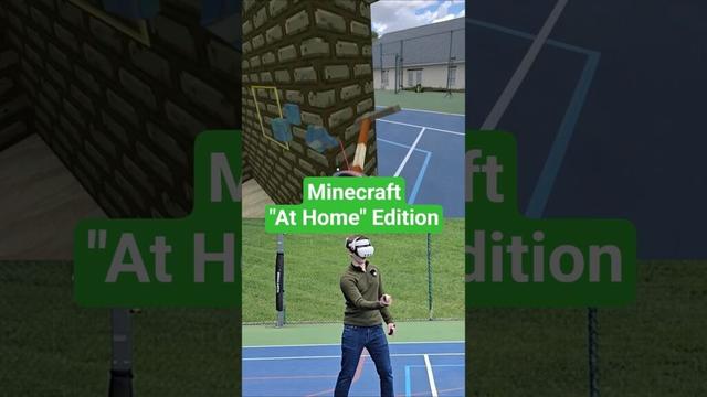 Minecraft Movie At Home Edition #minecraft #minecraftmovie #minecraftshorts #vr #quest2 #quest3